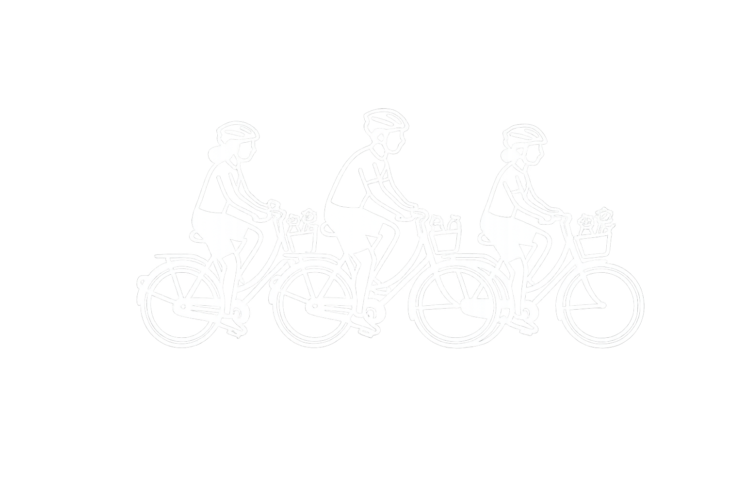 Friends on Bikes